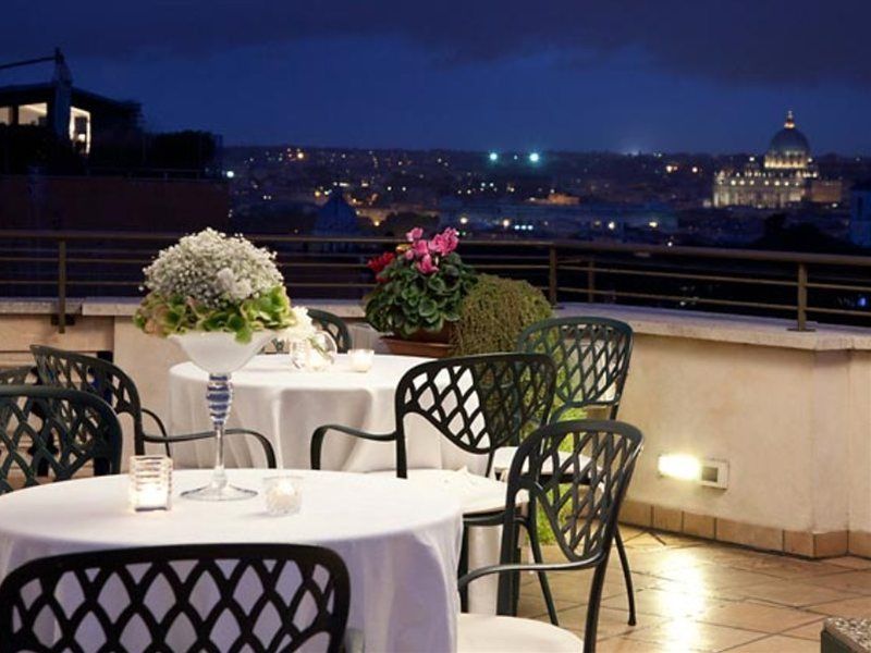 Rome Marriott Grand Hotel Flora Restaurant photo